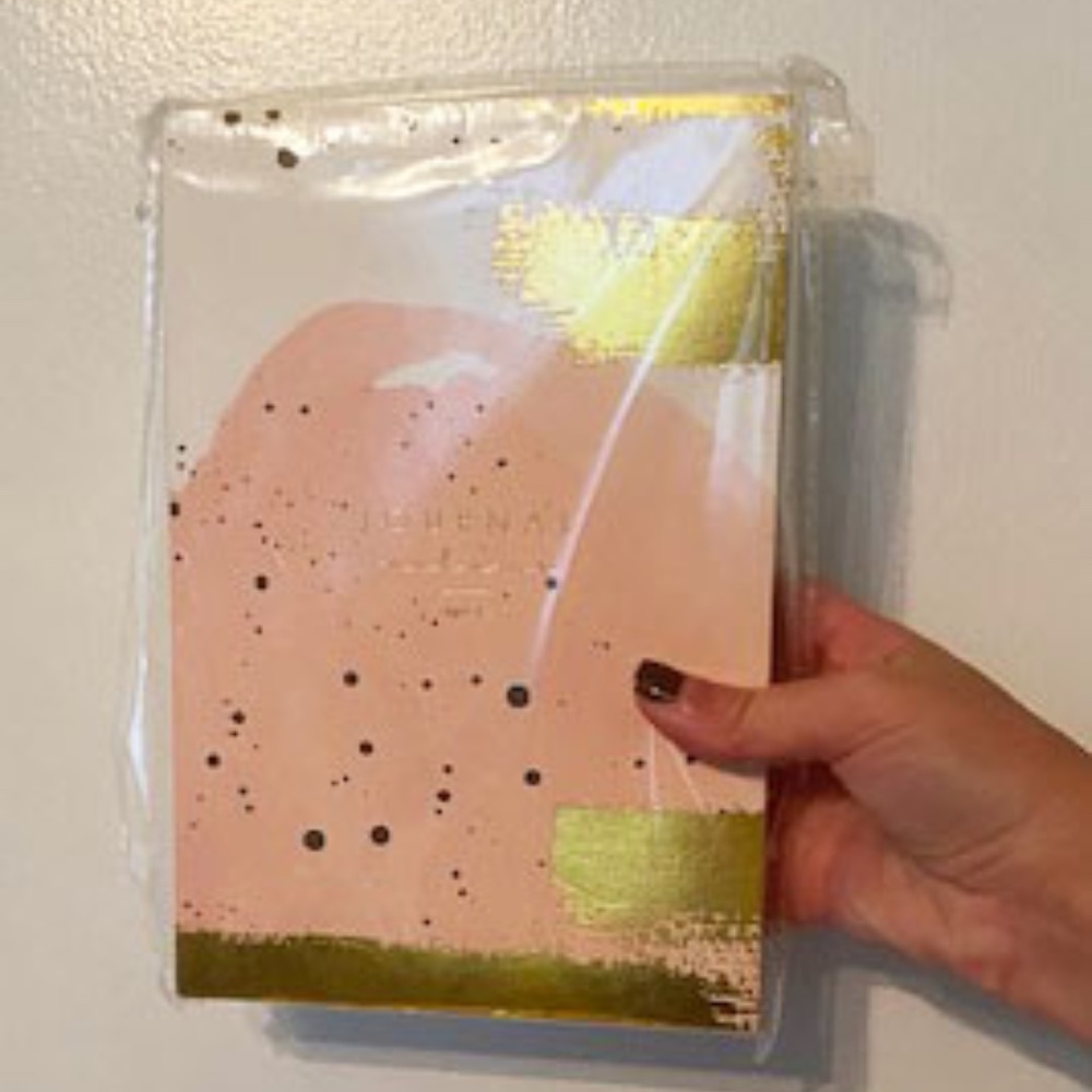 Gold Pink Modern Journal